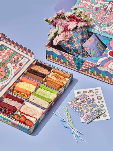 6 Cake + Çiçek