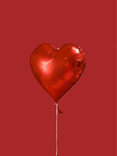Kalpli Uçan Balon Kırmızı
