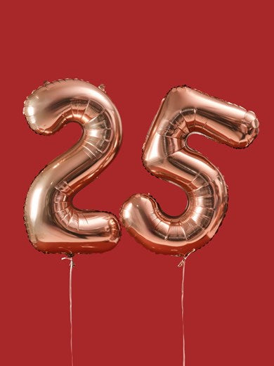 Helyum Gazlı Rakam Balon 2 adet